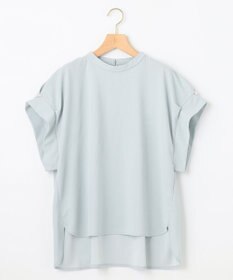 組曲 【WEB限定】ライトジョーゼット袖タック ブラウス