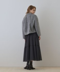 GRACE CONTINENTAL アルパカシャギージャケット