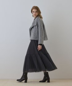 GRACE CONTINENTAL アルパカシャギージャケット