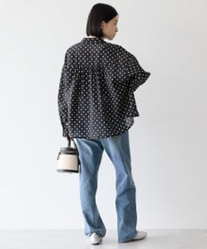 AMERICAN HOLIC ドットドロストシャツ