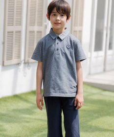 J.PRESS KIDS 【100-130cm】カノコ ライク 半袖ポロシャツ
