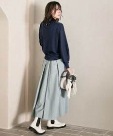 23区 ウールブレンド バック パール ニット