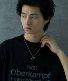 WEGO Mトライバルロゴネックレス