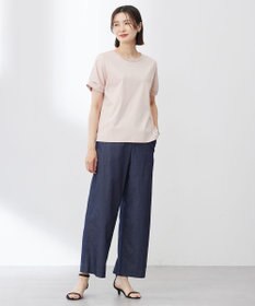 J.PRESS LADIES 【洗える】4oz Light Denim ストレート パンツ