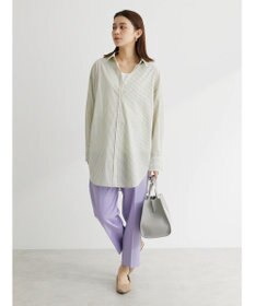 Green Parks ゆったり衿つきシャツ