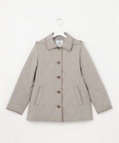 J.PRESS LADIES 【洗える・撥水】プレミアムBasicキルティング ショート コート