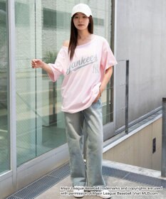 WEGO 別注MLBオフショルビッグT