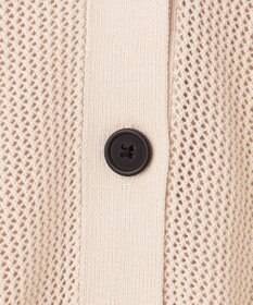 UNFILO メッシュニット カーディガン