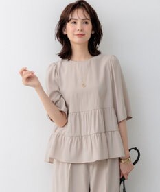 組曲 L 【先行予約】バウンディングシャーティング ブラウス