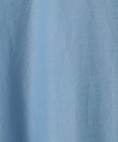 earth music&ecology コットンボイルギャザーシャツ