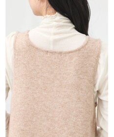 earth music&ecology Ｓｅｔ２点クロスニット＋ノースリーブニットワンピース