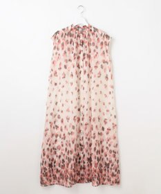 自由区 S 【カタログ掲載・洗える】グラデーションペタルプリント ワンピース