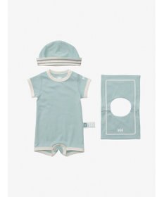 HELLY HANSEN 【３点セット・抗菌防臭・BOX付き】マイファーストHHマリンロンパースセット
