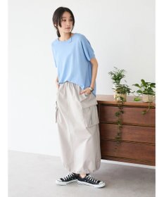 CRAFT STANDARD BOUTIQUE UVカット/接触冷感/洗える/ 半袖ニットプルオーバー