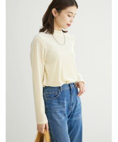 Green Parks ・ＳＵＧＡＲ　ＳＰＯＯＮ　ベロアストライプハイネック