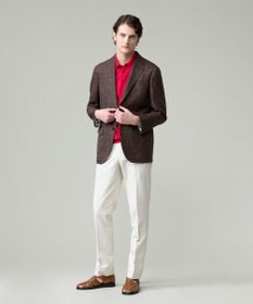 J.PRESS MEN 【WEB・一部店舗限定】フレーキーシルクリネン ジャケット