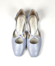 Dominic3 クロスストラップ セパレートパンプス