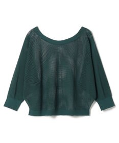 Chacott Chacott BALANCE【ノーソーイングニット】7分袖メッシュニットTシャツ