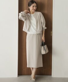 組曲 【ご好評につき追加生産！】ジョーゼットジャージー ブルゾン