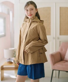 組曲 KIDS 【150-160㎝】 ブルーフラワーデニムキュロット