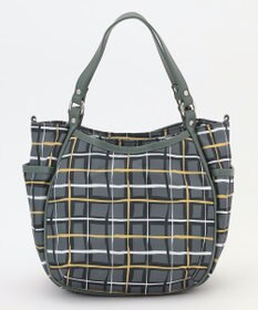 Y'SACCS ドローイングチェック2WAYミニトート