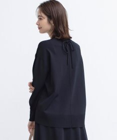 組曲 【WEB限定カラーあり】MINA バックリボンニットプルオーバー