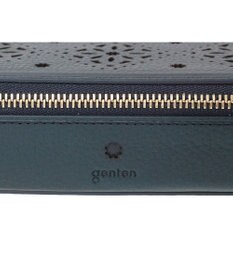 genten アーガイルカットワーク メガネケース