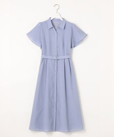 ANY SIS 【洗える】ビューティフレアシャツ ワンピース