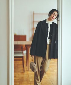 #Newans 【ストレッチ】【カシミヤ混】カシミヤシルクジャージー