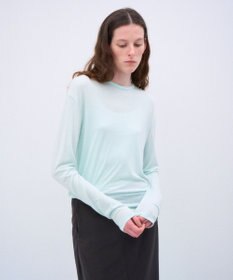 ATON MODAL SILK JERSEY | クルーネックプルオーバー