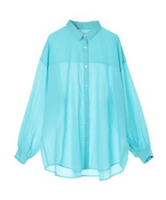 AMERICAN HOLIC 接触冷感＋速乾　強撚シアーボイルＢＩＧシャツ