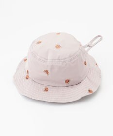 ANY KIDS 日よけ付き 刺繍 バケット ハット