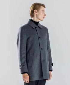 JOSEPH HOMME 【新素材】ライトウールシャギー　ステンカラーコート