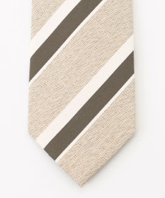 JOSEPH ABBOUD 【日本製】メランジレジメンタル ネクタイ