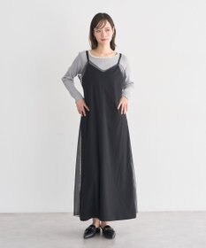 earth music&ecology 【予約】レーストリムリブニットプルオーバー