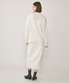 GRACE CONTINENTAL フィルムヤーンニットスカート