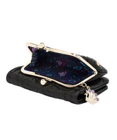 ANNA SUI ピーコック 二つ折り口金財布