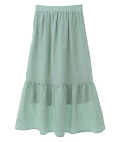 earth music&ecology ドットドビーフレアスカート