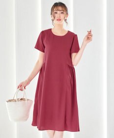 Tiaclasse 【洗える】サイド切替ワンピース