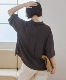 WEGO 【ANGIE VINTAGE】接触冷感開襟シャツ