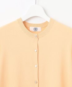 J.PRESS LADIES L 【洗える】レーヨンエリートストレッチ 編み柄 カーディガン
