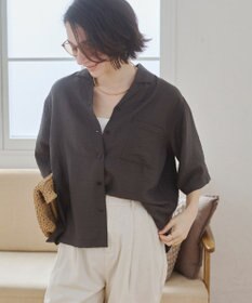 WEGO 【ANGIE VINTAGE】接触冷感開襟シャツ
