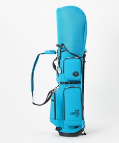 PW CIRCULUS 【UNISEX】デタッチャブル キャディバッグ シボ感のあるナイロンワッシャー素材