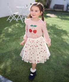 ANY KIDS 【WEB限定】7days プリント Tシャツ