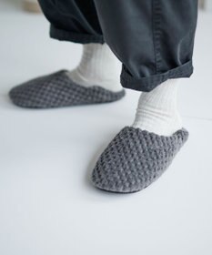 LOOM&SPOOL GRS綿毛布ルームシューズ