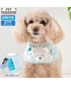 PET PARADISE ペットパラダイスくまちゃん クールバンダナ 《アイス柄》 小型犬