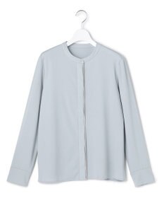 ICB 【洗える】 コンパクトモクロディ バンドカラーカットソー