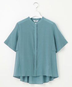 J.PRESS LADIES 【WEB限定カラーあり・洗える・速乾・接触冷感】リライムライトローン バックフリル ブラウス