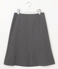J.PRESS LADIES L 【洗える】T/Rアルガンシルク フレア スカート