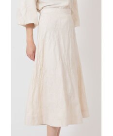 DAKS 【TV着用｜梅津弥英子アナ】フラワーモチーフジャガードスカート